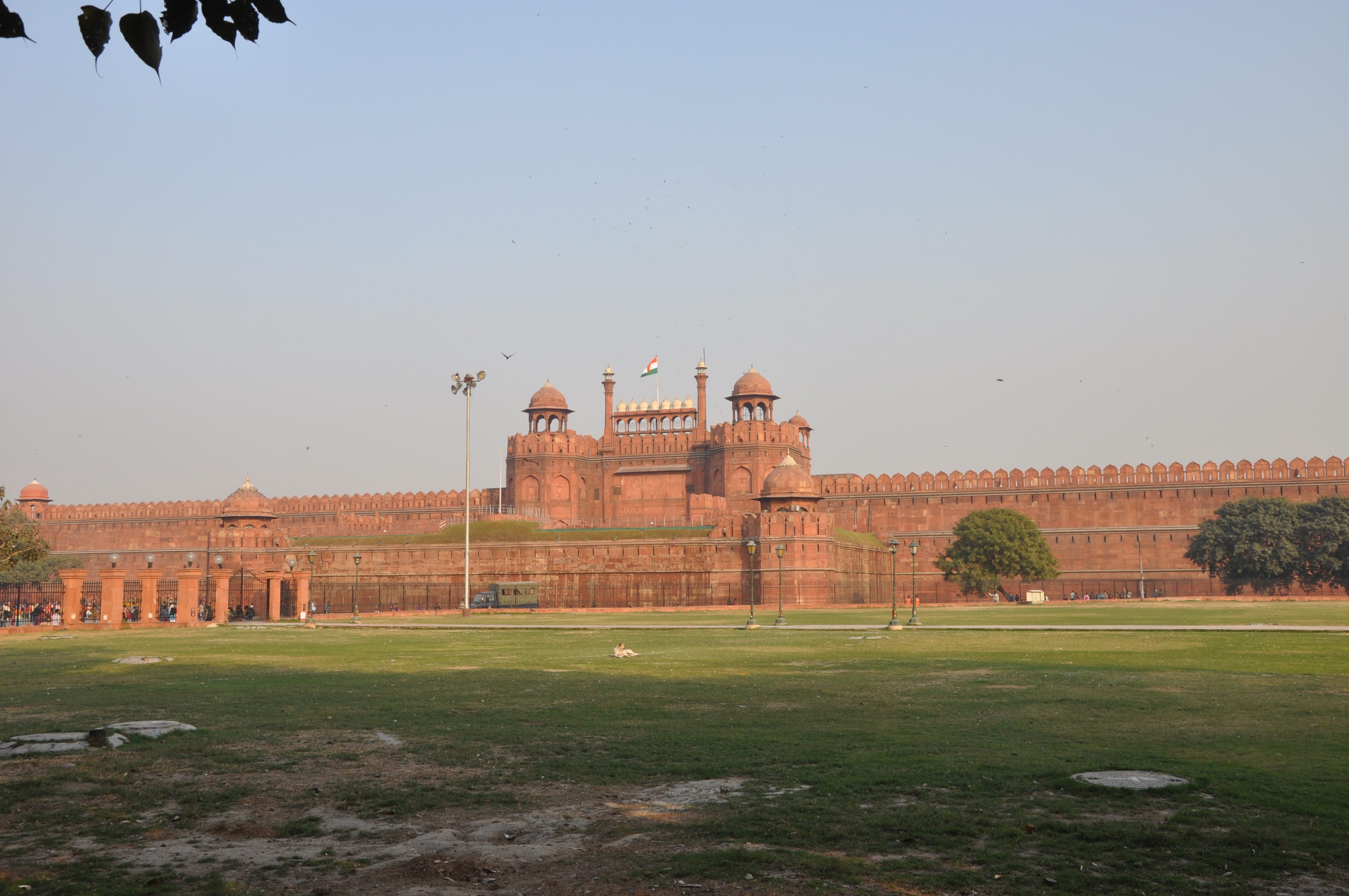 The Red Fort in Delhi, India